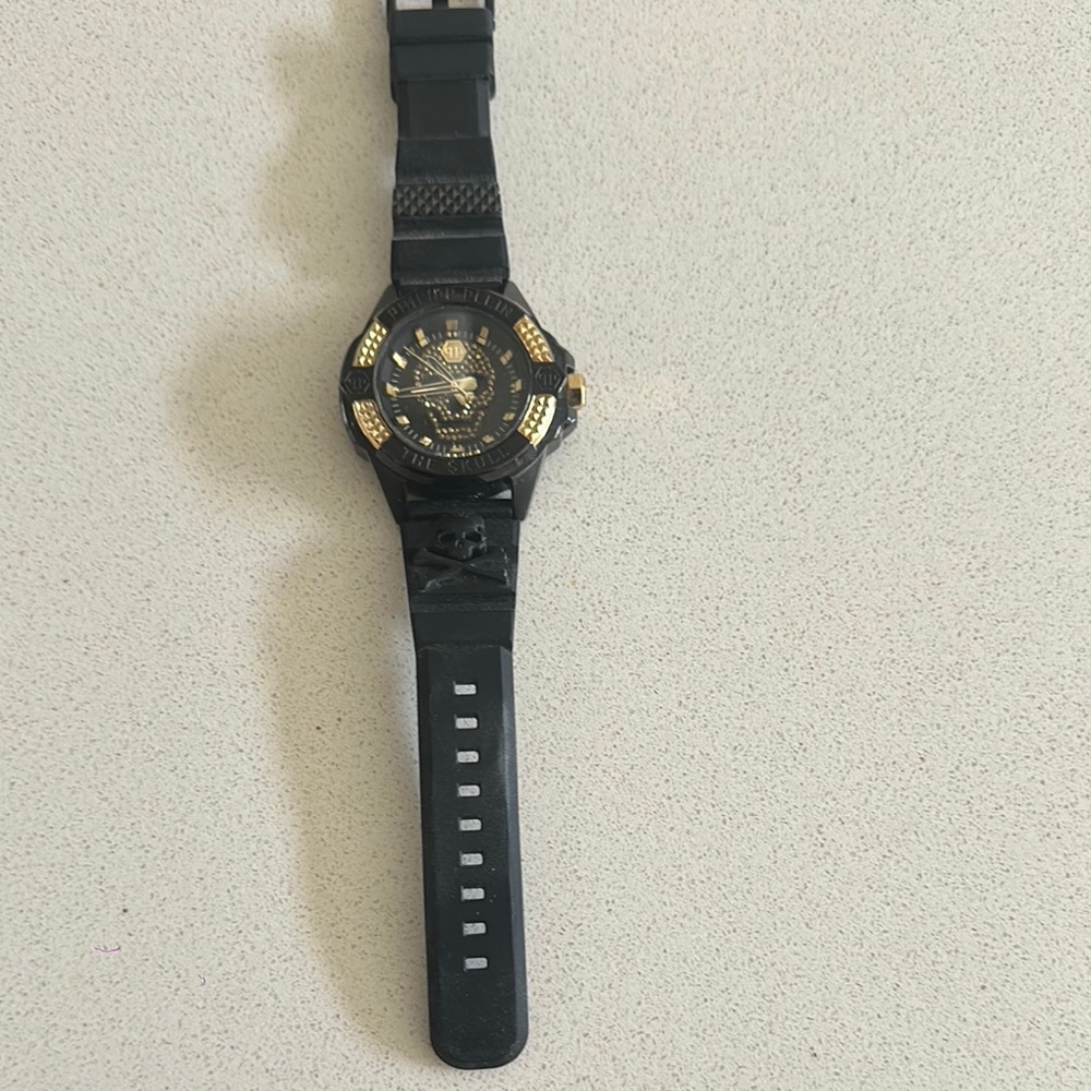 Black and Gold Watch